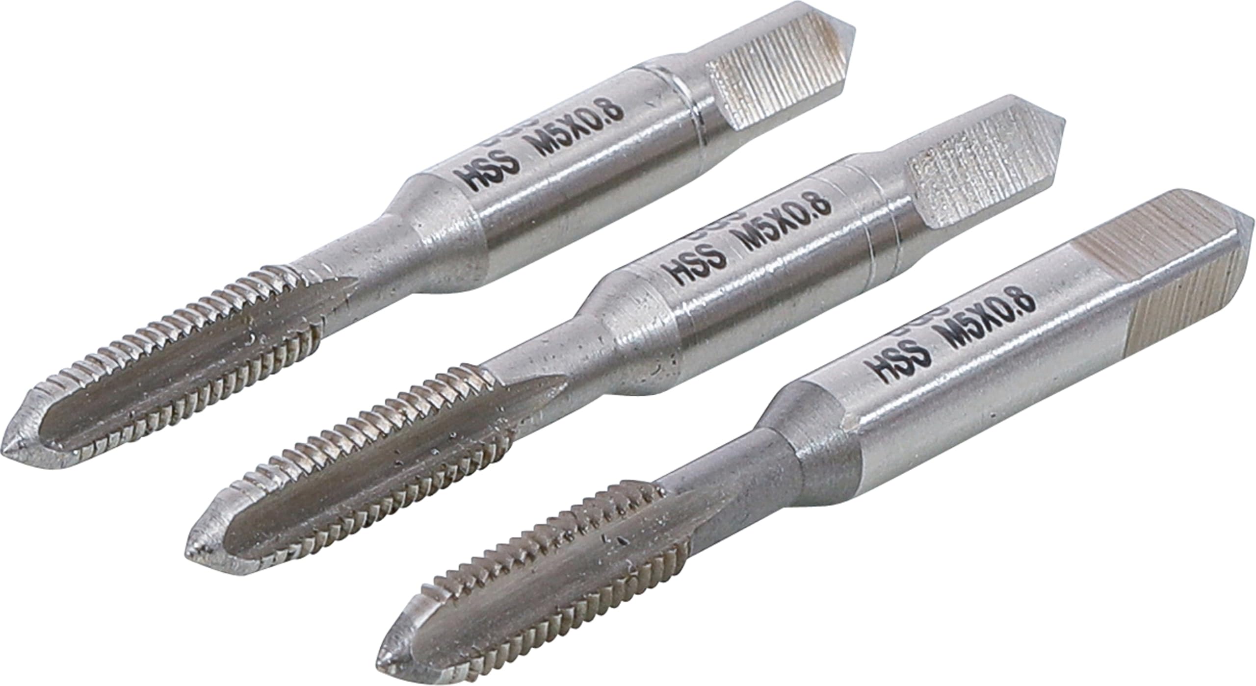 BGS 932 | Tap Set | Starter, Plug, Bottoming Tap | HSS-G | M5 x 0.8 | 3 pcs.