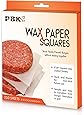 Hamburger Patty Paper Sheets, Wax Paper Squares 250 pcs 6" x 6" Non-Stick