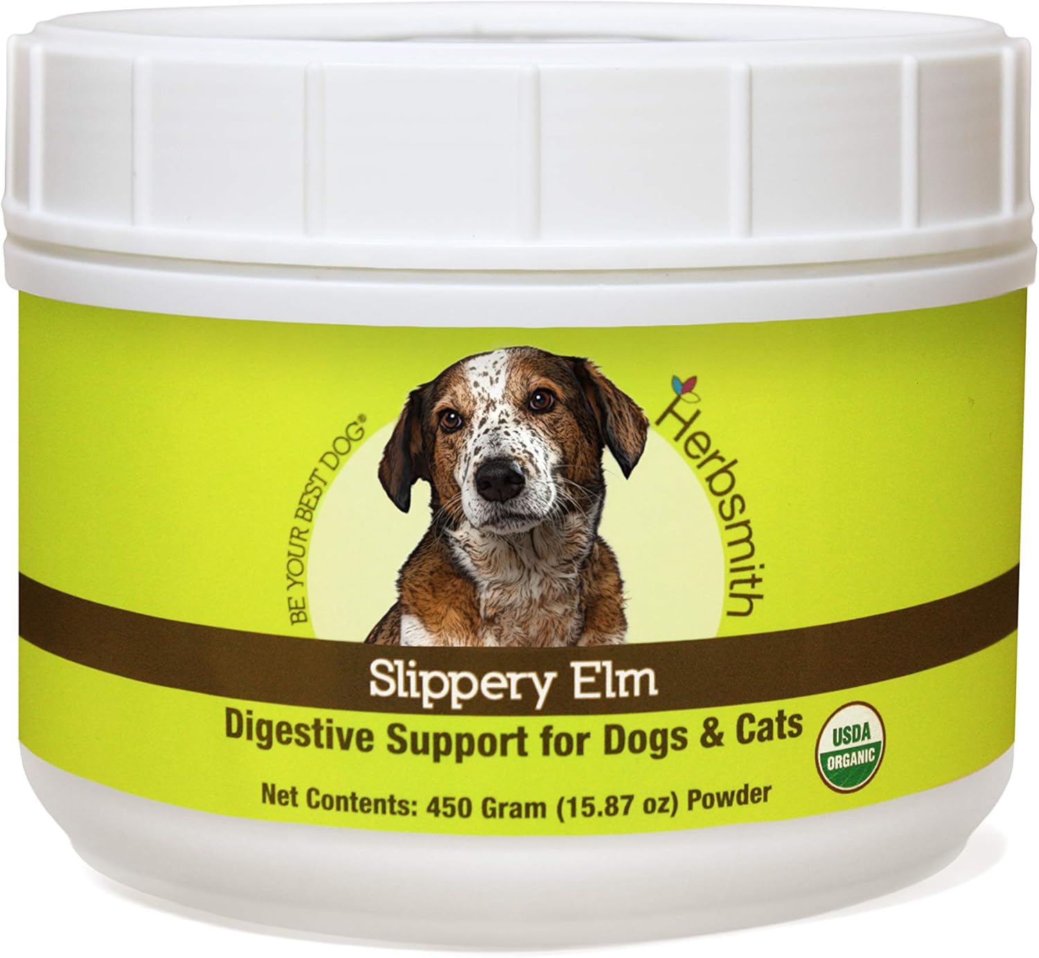 Herbsmith Organic Slippery Elm Digestive Aid For Dogs And Cats