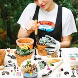 FomCcu Fairy Mini Garden Kit 72 Pieces Micro Landscape Animals Decor DIY view 7