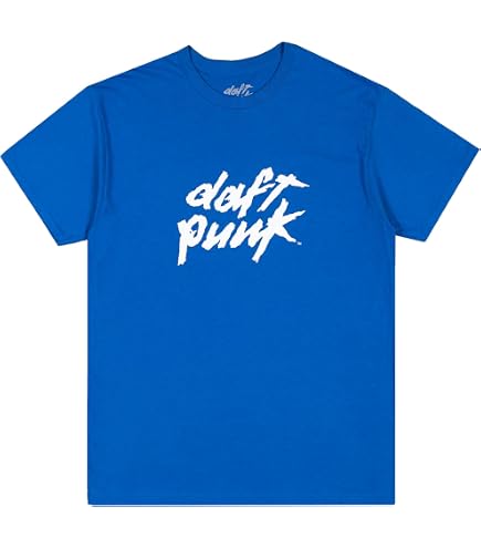 Amazon.com: Daft Punk Official Merch Crest Logo Tee Black