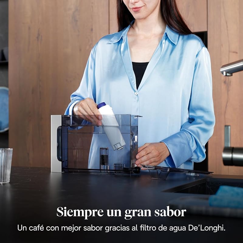 DeLonghi DLS C002 De flujo directo Blanco - Filtro de agua (950 g, 73 x 38 x 165 mm)