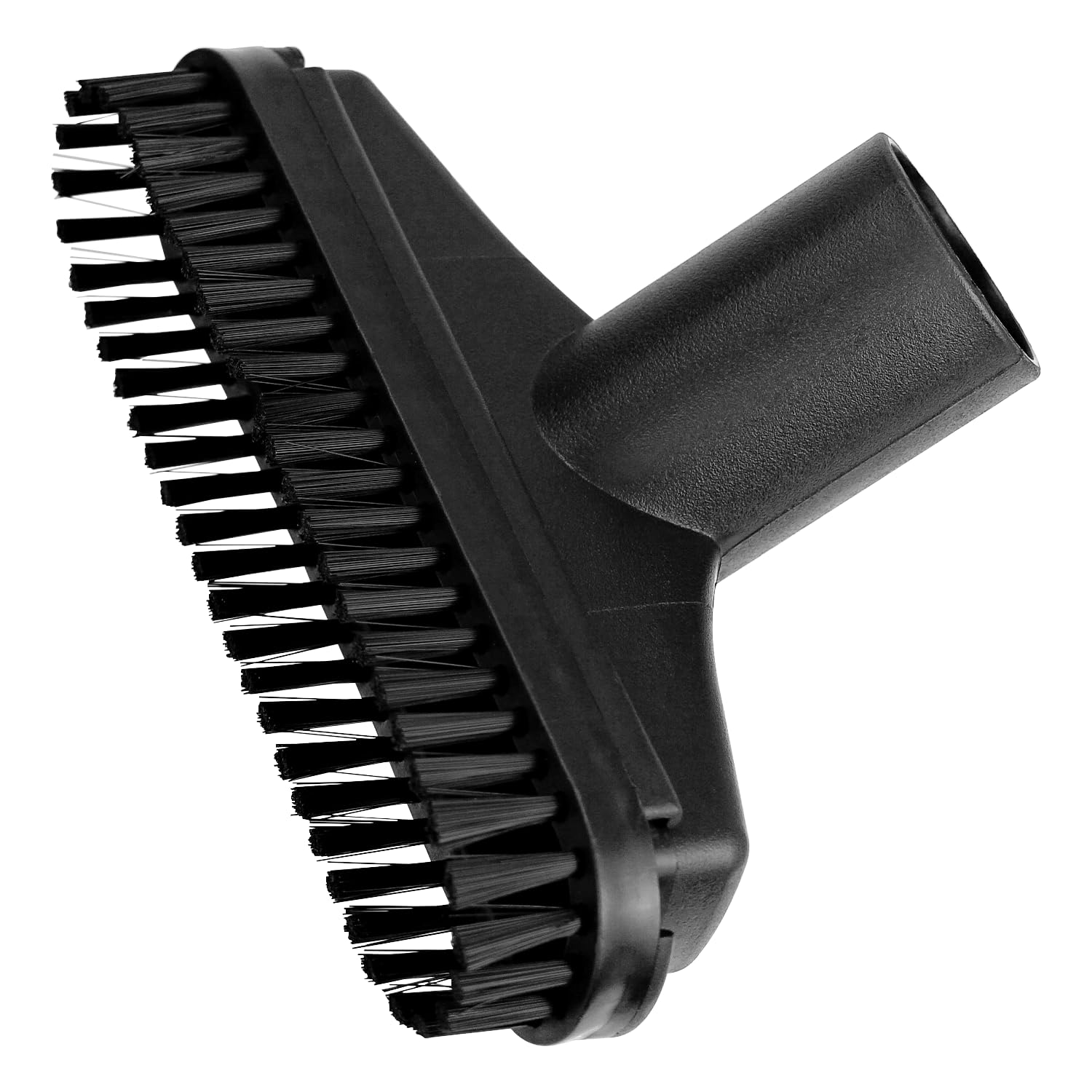 Photo 1 of HASMX 5.5" Wide Black Vacuum Furniture Tool with Brush Strip for Dirt Devil, Electrolux, Eureka, Rainbow, Shop Vac Vacuums, Fits 1.25" Vacuum Cleaner Upholstery Tool Vac Attachment (1-Pack)