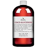 cocojojo - Coco Glucoside Surfactant 16 oz - Natural Foaming Cleanser - Plant Derived - Biodegradable - For Formulations and 