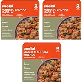 Cookd Madurai Chukka Masala, Madurai-Style Spice Blend, 50g, 3 Pack | Traditional Cooking Mix With Rich, Fiery Flavour, 100% Vegetarian, With No Preservatives or Artificial Colours