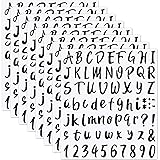Outus 576 Pieces 8 Sheets Letters Stickers Self