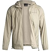 Spyder Mens Rain Jacket - Water Resistant Hooded Windbreaker Lightweight Rain Coats for Travel and Golf (Sizes: S-L)