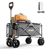 Litheli Electric Collapsible Wagon Cart with