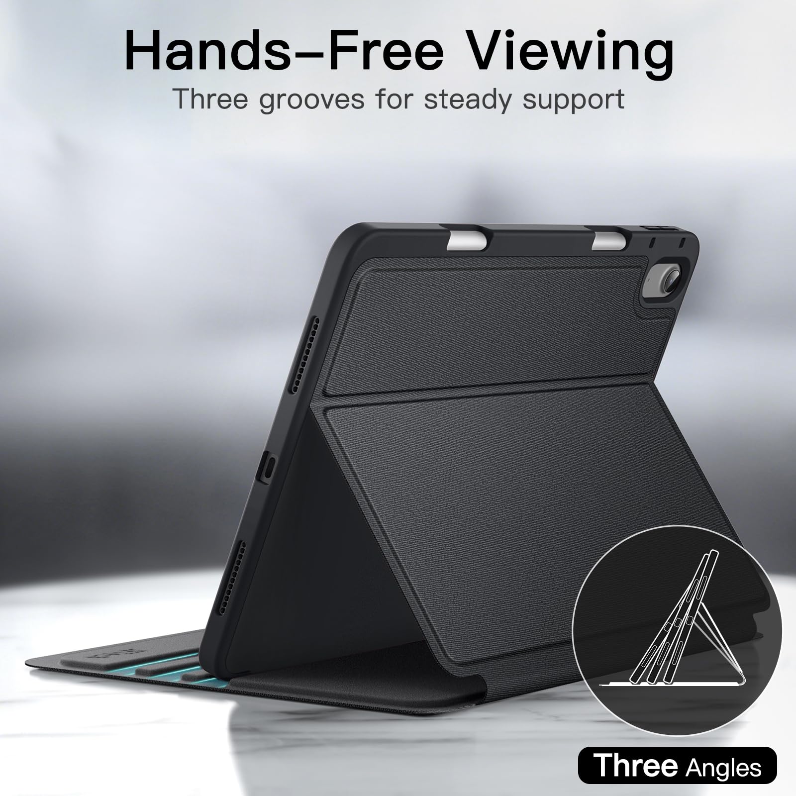 Case for iPad Air 11-Inch M3/M2 (2025/2024), iPad Air 5/4 (2022/2020 10.9-Inch)