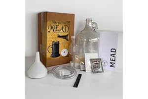 Mead Making Kit- Complete Mead Kit Starter Set to Make 1 Gallon of Orange Corriander Spice Mead- Must Bee Company