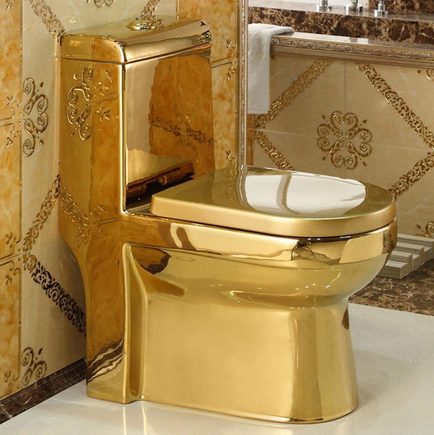 Золотой Унитаз Цена