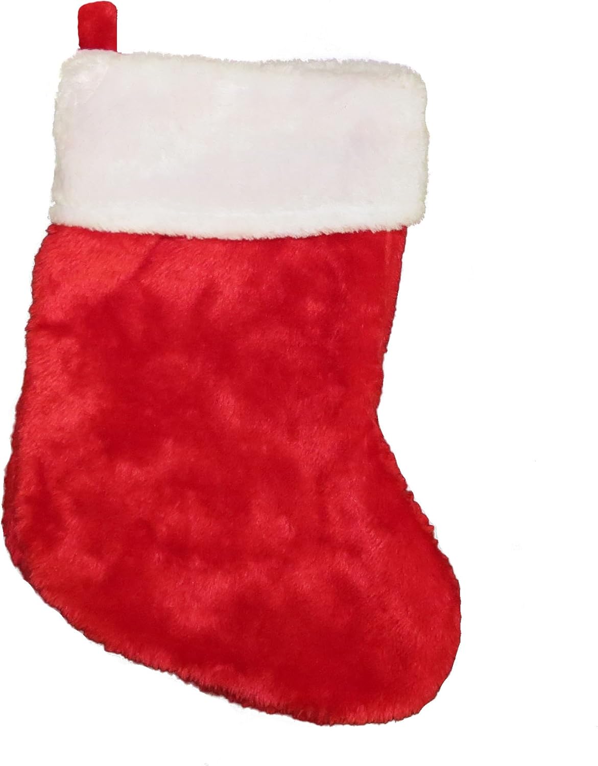 Red Plush Christmas Stockings 2 Pack Home & Kitchen