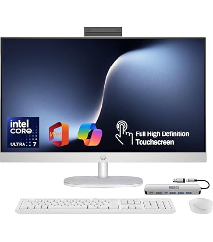 HP All-in-One PC 22インチ Amazon.com: HP 22 inch All-in-One Desktop PC • 2024 Latest Model