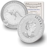 2015 - Present 1 oz Australian Silver Kangaroo Coin $1 Seller BU | Random Year - Brilliant Uncirculated with Certificate of Authenticity