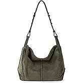 The Sak Los Feliz Hobo Purse - Premium Large Leather Women's Handbag for Everyday & Travel - Durable Purse With Zipper Pocket