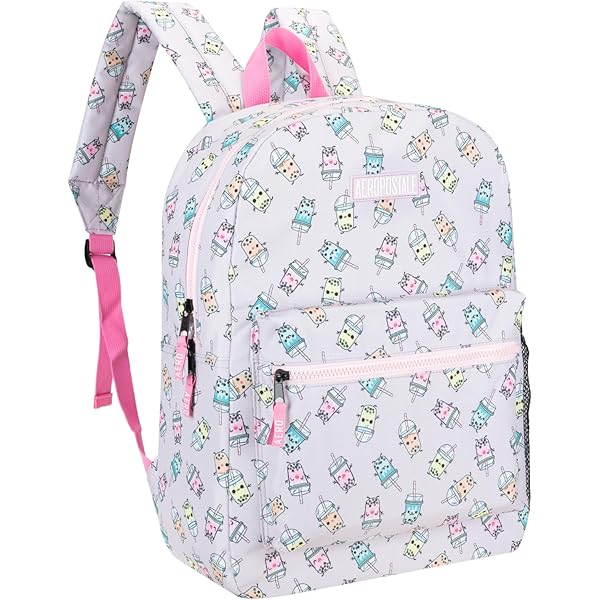 Amazon.com | AEROPOSTALE Fieldtrip Backpack for Girls - Womens Bag for  Everyday Use, Daypack for Travel - Boba Party | Casual Daypacks