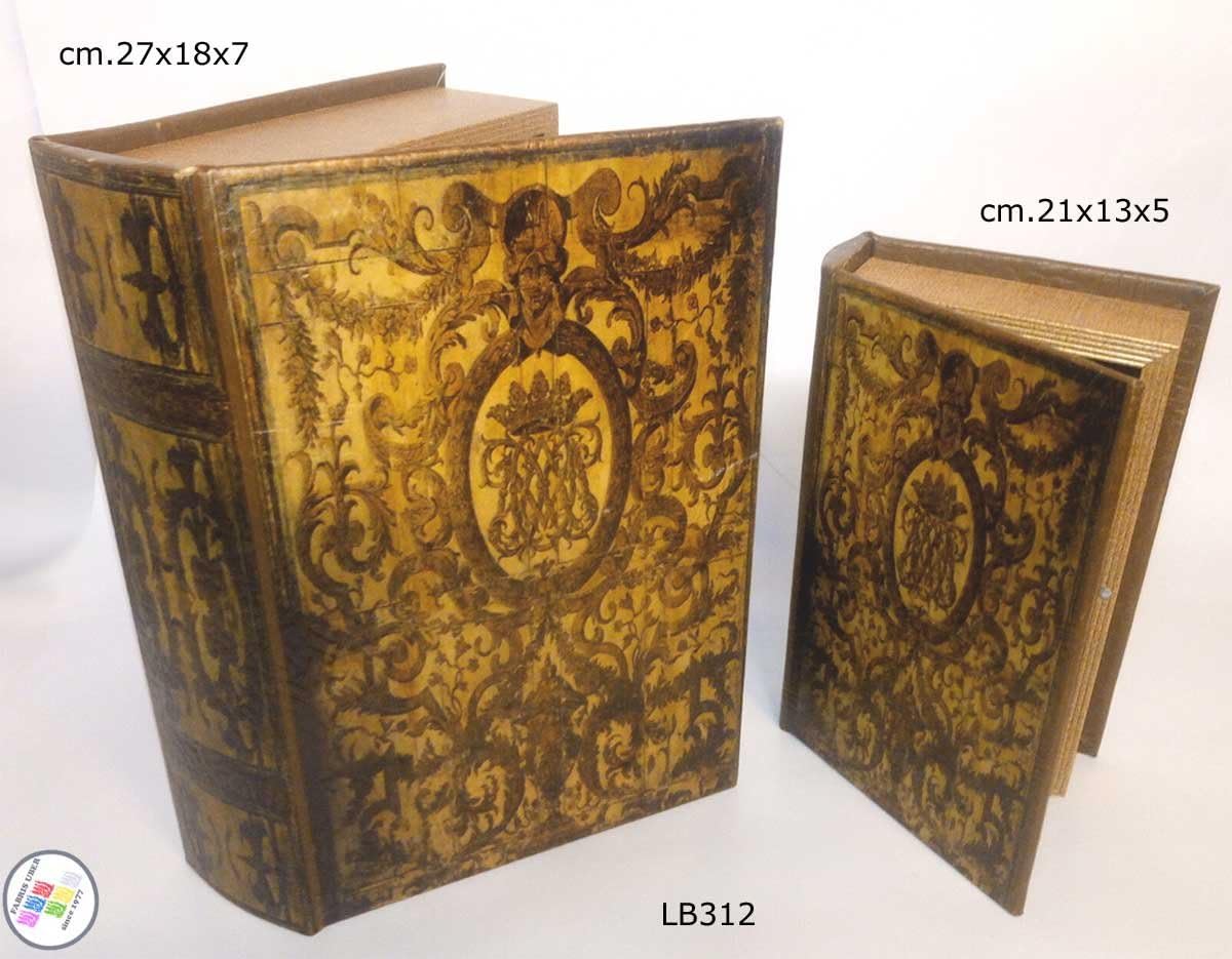 Pair Fake Books for Library House Secret Hiding Place Vintage Fake