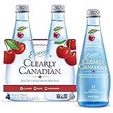 Clearly Canadian Essence Wild Cherry Flavored Sparkling Mineral Water 4-Pack