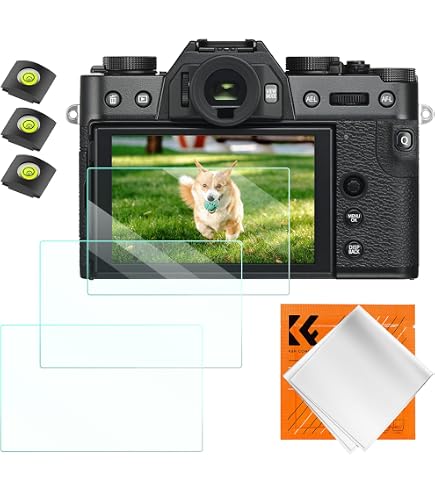 JJC GSP-X70 - Pellicola Proteggi Schermo LCD in Vetro Ottico per