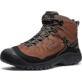 KEEN Men's Targhee 4 Mid Height Waterproof Hiking Boots | Waterproof, KEEN.FUSION Glue-Free Bonding, Luftcell Air-Injected Midsole, KEEN.RUGGED Outsole, Multi-Surface Traction