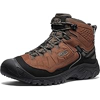 Keen Mens Circadia Mid Hiking Boots US 14 EU 47.5 Brown Leather Waterproof NWOB KEEN Circadia Mid WP Waterproof Hiking Boots for Men | Bass  main image 4