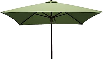Amazon Com Heininger 1234 Destinationgear 6 5 Square Lime Classic Wood Patio Umbrella Automotive
