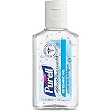 PURELL Advanced Hand Sanitizer Refreshing Gel, Clean Scent, 1 fl oz Travel Size flip-Cap Bottle (Pack of 72) - 3901-72-CMR