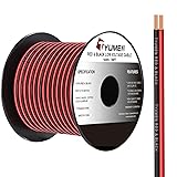 TYUMEN 16 Gauge Wire 100FT, 16/2 AWG Red Black