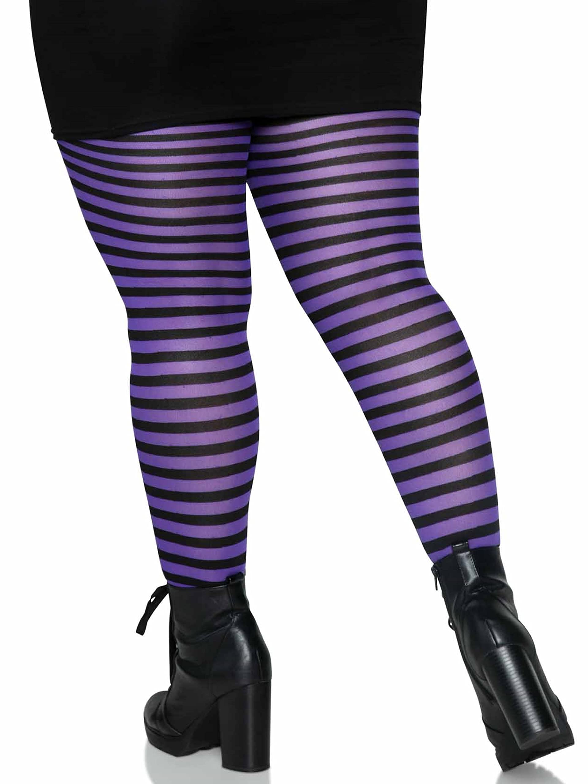 Leg Avenue Women's Nylon Striped Tights