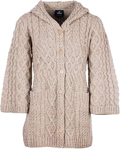 ladies long hooded cardigans