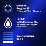 Durex Intense Condoms - Pack of 12 - Stimulating Gel & Ribbed & Dotted view 4
