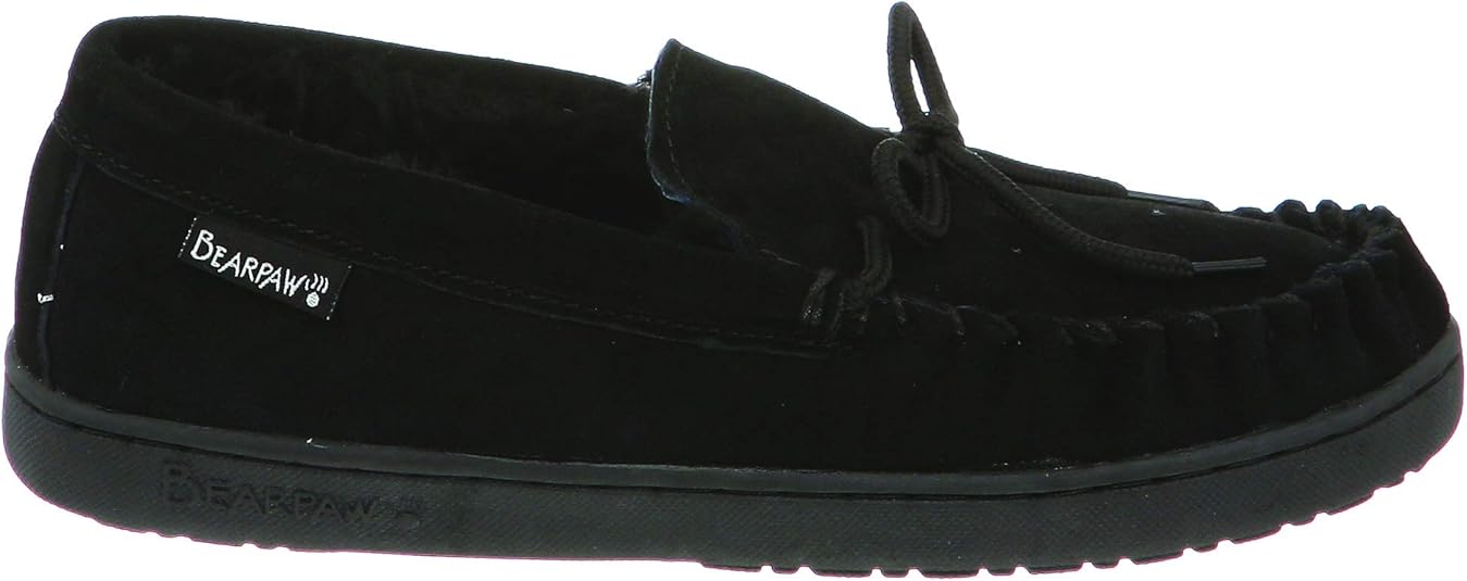 bearpaw mens moccasin slippers