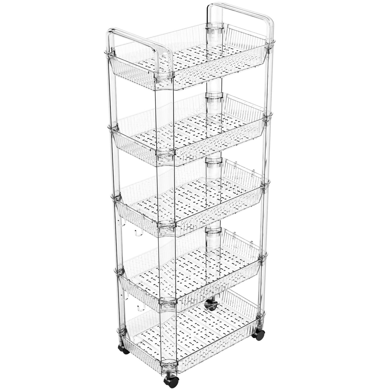 Teddy Bouclé Polyester Luiers Caddy Organizer voor commode, opbergmand voor doek