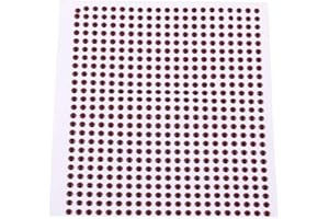 TBEST 500pcs Fishing Lure 3D Eyes Waterproof Fishing Eyes Baits DIY Tackle Accessory 3/4/5mm