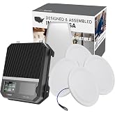 weBoost Metal Building 200 Cell Signal Booster Kit -10,000 sqft -Yagi/Panel | 5G/4G LTE | For Semi-Rural Areas | Buildings with Metal Roofs | Supports All U.S. Carriers | FCC Approved