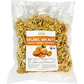 Organic Raw Walnuts &ndash; Unsalted 3 Pound (48 oz) Vacuum Sealed, Non GMO, No Salt, Low Carb, Keto Friendly &amp; Vegan Snack