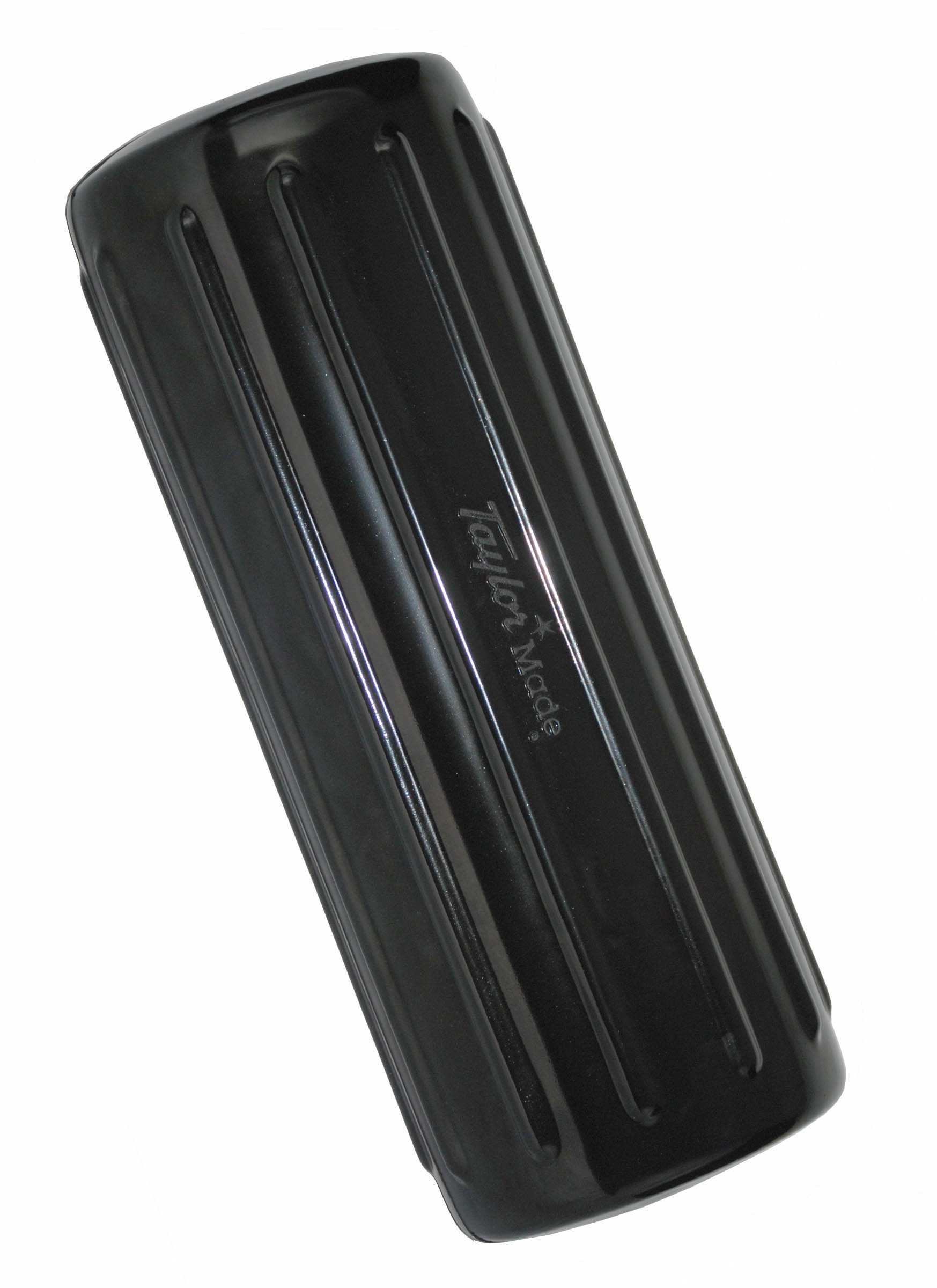 Taylor Made Products 71034 Big B Inflatable Vinyl Boat Fender with Center Rope Tube 12 inch x 34 inch, Black