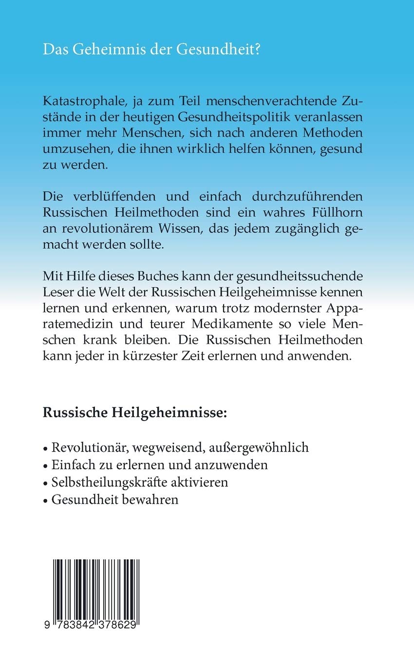 Schockieren Sie Ihren Arzt Werden Sie Gesund Russische Heilgeheimnisse Amazon De Erk Susan Bucher