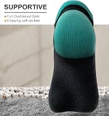 BULLIANT Womens Socks Trainer 6 Pairs Anti Blister Breathable Cushioned view 5