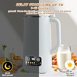 mumisuto Soy Milk Maker, 20Oz Automatic Nut Milk & Soup Machine view 8
