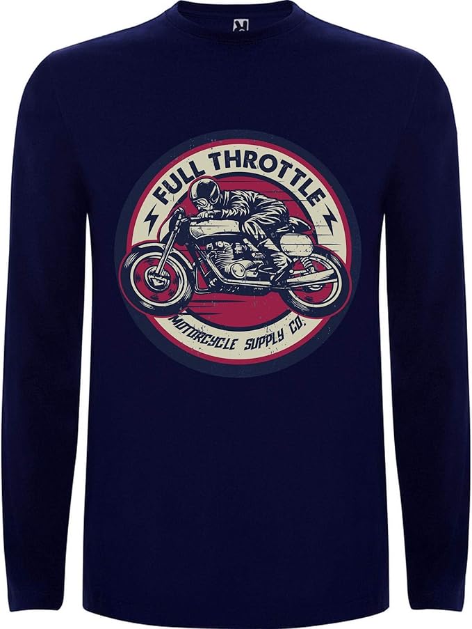 camisetas manga larga cafe racer