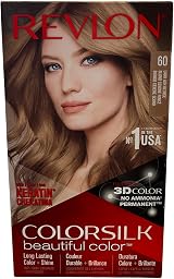 Revlon Colorsilk Beautiful Color Permanent Hair Dye 61 Dark Ash Blonde Ammonia