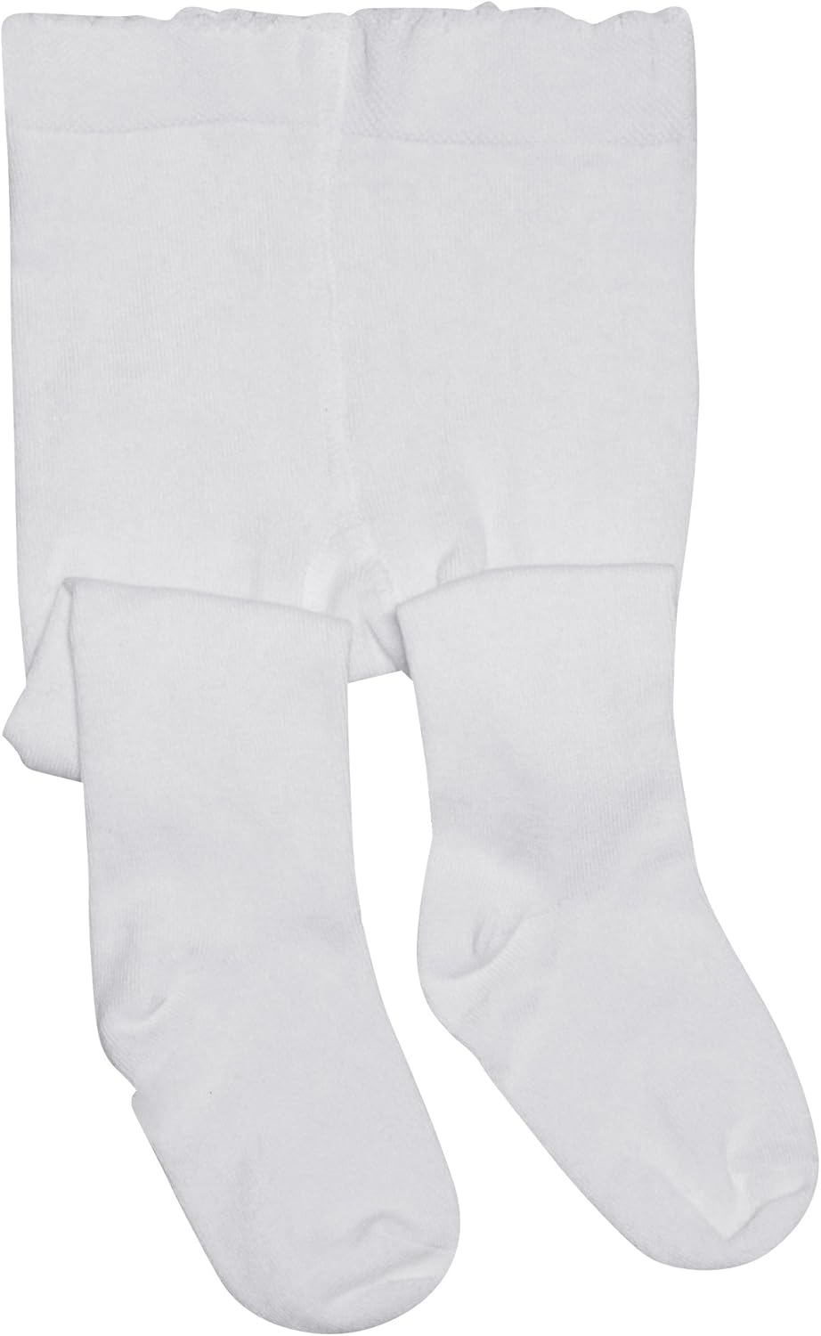 BEAR MUM Baby Girls' Seamless Organic Cotton Tights: Clothing
