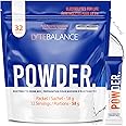 LYTE BALANCE Powder 32 Double Strength Packets, Naturally Salty Electrolyte Drink Mix w/Sodium, Potassium & Magnesium | Daily