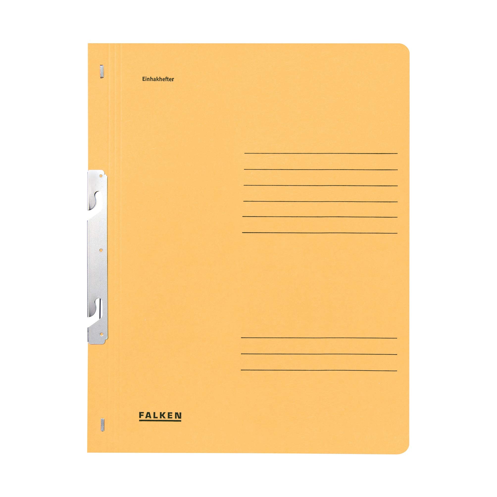 Exacompta - Ref 80000854001F - FALKEN - Hook-In Top-Down Flat Files - A4 (210 x 297mm) in Size, Blue Angel Certified, 250gsm Recycled Manilla - Buff (Pack of 50)