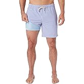 Fair Harbor Bayberry Trunk –– Men's Swim Suits with Liner, 7-inch Inseam –– Anti-Chafe Classic fit Swim Trunks
