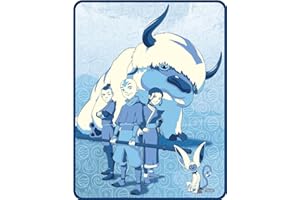 Avatar Aangs Gang Throw Micro Raschel Plush Blanket