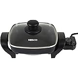 Nesco, Black, ES-08, Electric Skillet, 8 inch, 800 watts