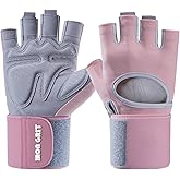 IRONGRIT Weight Lifting Gloves,for Men and Women, Workout Gloves with Wrist Support for Exercise, Weightlifting, Training, Pull-ups Breathable and Snug fit