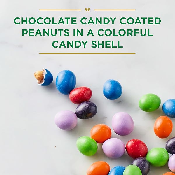 RUSSELL STOVER SUGAR FREE CHOCOLATE CANDY COATED PEANUT GEMS, 7.5 OUNCE BAG